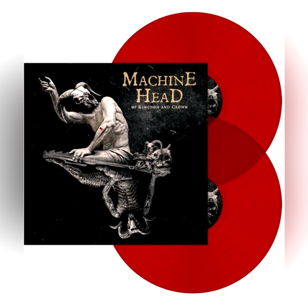 Machine Head. ØF KINGDØM AND CRØWN - Red
LP NEW!!!